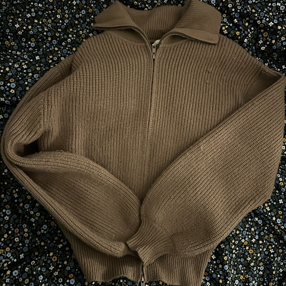 Women Tan Sweater